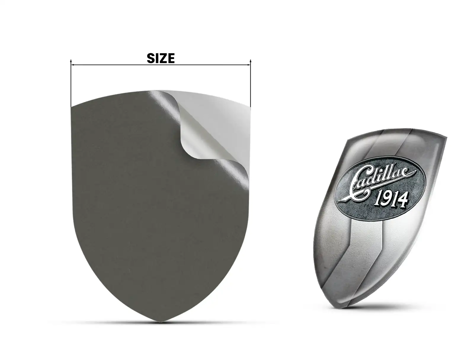 Cadillac Emblemi Silicone Stile Logo Tuning Limitato Racing